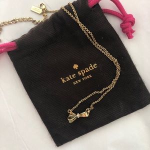 Kate Spade Bow Pendant Necklace